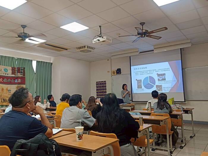 鈺潔老師的分享時間